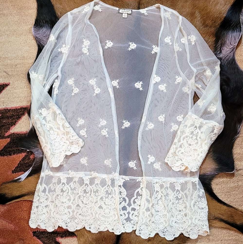Lace cardigan